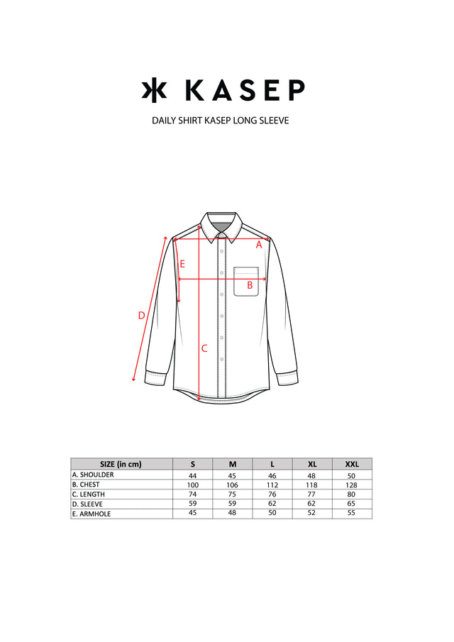 DAILY SHIRT KASEP LONG SLEEVE